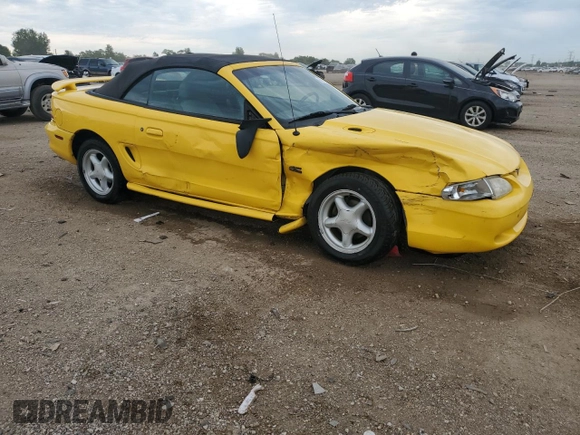 1994 Ford Mustang with VIN 1FALP45T6RF190213, listed as a Copart auction lot 61139925 with 177,719 mi miles and Salvage title. Bid and sale history available at DreamBid. Image 4.