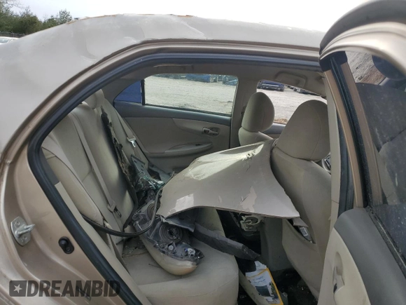 2010 Toyota Corolla with VIN 1NXBU4EE0AZ327755, listed as a Copart auction lot 44356825 with 0 mi miles and Salvage Title. Bid and sale history available at carsss.com. Image 11.