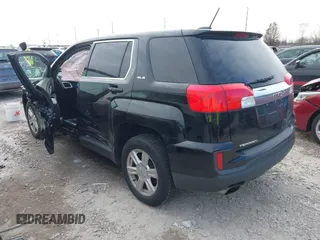 2016 GMC Terrain SLE z VIN 2GKALMEK4G6194955, wystawiony jako IAAI lot #41092334 z przebiegiem 137 255 mil mil oraz . Historia ofert i sprzedaży dostępna na DreamBid. Obrazek 3.
