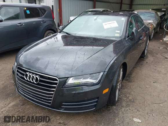 2015 Audi A7 3.0 TDI Premium Plus with VIN WAUWMAFC4FN034666, listed as a IAAI auction lot 41708296 with 101,744 mi miles. Bid and sale history available at carsss.com. Image 18.