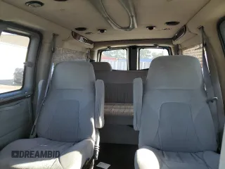 2005 Chevrolet Express Cargo Van YF7 Upfitter with VIN 1GBFG15T251252837, listed as a Copart auction lot 84286644 with 240,872 mi miles and Salvage Title. Bid and sale history available at carsss.com. Image 10.