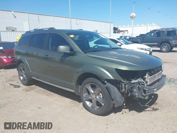 2017 Dodge Journey Crossroad Plus with VIN 3C4PDCGB1HT677813, listed as a IAAI auction lot 41983740 with 87,879 mi miles and . Bid and sale history available at DreamBid. Image 1.