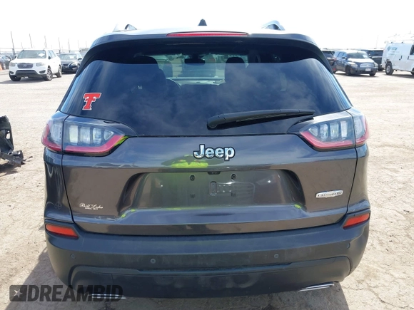 2021 Jeep Cherokee Latitude Lux with VIN 1C4PJLMX4MD239201, listed as a IAAI auction lot 41520717 with 34,942 mi miles. Bid and sale history available at carsss.com. Image 16.