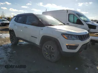 2020 Jeep Compass Trailhawk with VIN 3C4NJDDB6LT171963, listed as a Copart auction lot 47543425 with 78,720 mi miles and Salvage Title. Bid and sale history available at carsss.com. Image 4.