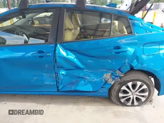 2020 Toyota Prius LE with VIN JTDL9RFU5L3018787, listed as a IAAI auction lot 42723431 with 30,793 mi miles and . Bid and sale history available at DreamBid. Image 6.