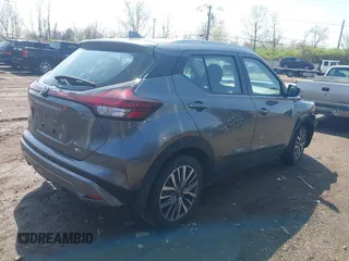 2023 Nissan Kicks SV with VIN 3N1CP5CV3PL558339, listed as a IAAI auction lot 41909842 with 49,427 mi miles. Bid and sale history available at carsss.com. Image 4.