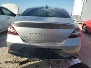 2023 Genesis G70 2.0T with VIN KMTG34TA0PU133444, listed as a Copart auction lot 75122434 with 0 mi miles and Non Repairable. Bid and sale history available at carsss.com. Image 6.