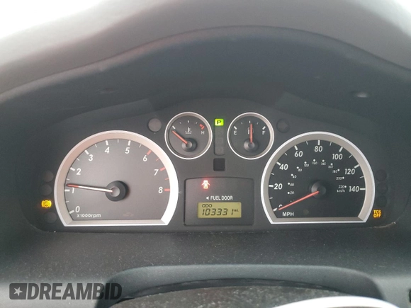 2005 Hyundai Santa Fe GLS with VIN KM8SC73E05U877857, listed as a Copart auction lot 85159924 with 103,331 mi miles and Clean Title. Bid and sale history available at carsss.com. Image 9.