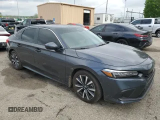 2024 Honda Civic EX z VIN 2HGFE1F76RH319547, wystawiony jako Copart lot #54358805 z przebiegiem 12 143 mil mil oraz Szkoda całkowita • Salvage title. Historia ofert i sprzedaży dostępna na DreamBid. Obrazek 4.