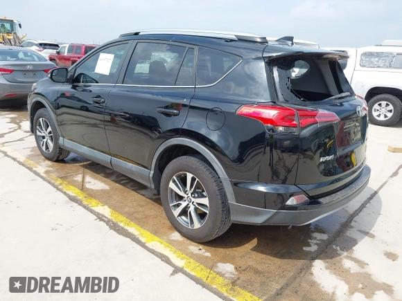 2017 Toyota RAV4 XLE with VIN 2T3WFREV9HW340451, listed as a IAAI auction lot 41937327 with 107,212 mi miles. Bid and sale history available at carsss.com. Image 3.