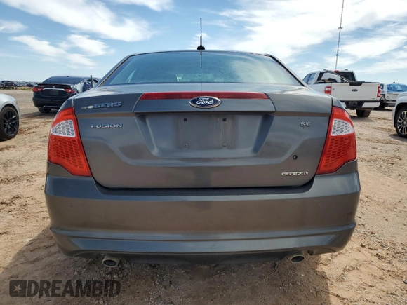 2012 Ford Fusion SE с VIN 3FAHP0HG7CR311306, выставлен на аукционе Copart как лот 55974355 с пробегом 74 299 миль миль и Чистый • Clean title. История ставок и продаж доступна на DreamBid. Изображение 6.