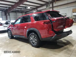 2024 Nissan Pathfinder SV with VIN 5N1DR3BC8RC286672, listed as a Copart auction lot 59161595 with 15,962 mi miles and Clean title. Bid and sale history available at DreamBid. Image 2.