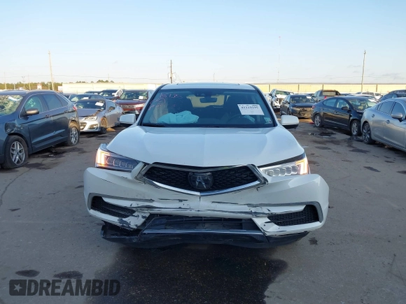 2020 Acura MDX w/Technology Pkg with VIN 5J8YD3H5XLL017482, listed as a IAAI auction lot 41119195 with 51,013 mi miles. Bid and sale history available at carsss.com. Image 12.