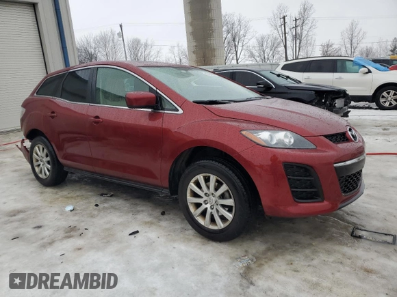 2011 Mazda CX-7 i Sport with VIN JM3ER2B51B0374479, listed as a Copart auction lot 43167385 with 119,791 mi miles and Clean Title. Bid and sale history available at DreamBid. Image 4.