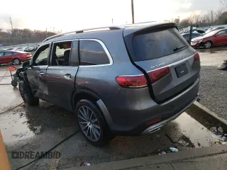 2023 Mercedes-Benz GLS 450 with VIN 4JGFF5KE0PA965651, listed as a Copart auction lot 76842593 with 2,538 mi miles and . Bid and sale history available at DreamBid. Image 2.