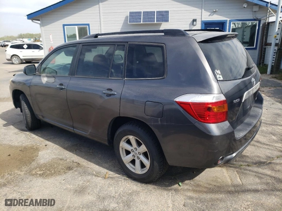 2008 Toyota Highlander with VIN JTEES41A782040652, listed as a Copart auction lot 48568885 with 193,864 mi miles and Salvage Title. Bid and sale history available at carsss.com. Image 2.