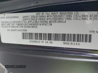 2006 Subaru Legacy Outback XT Limited with VIN 4S4BP67C464350090, listed as a IAAI auction lot 41677357 with 194,228 mi miles and . Bid and sale history available at DreamBid. Image 12.
