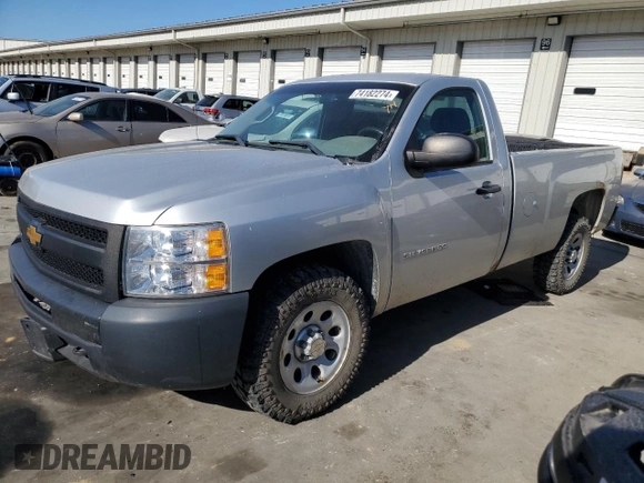 2012 Chevrolet Silverado 1500 Work Truck with VIN 1GCNKPE00CZ323885, listed as a Copart auction lot 74182274 with 195,106 mi miles and Salvage Title. Bid and sale history available at DreamBid. Image 1.