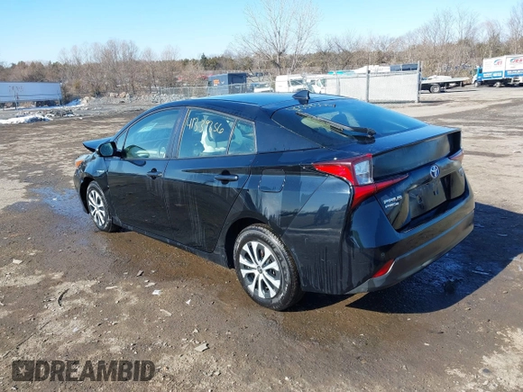 2019 Toyota Prius LE with VIN JTDL9RFU5K3002801, listed as a IAAI auction lot 41339356 with 68,628 mi miles and . Bid and sale history available at DreamBid. Image 3.