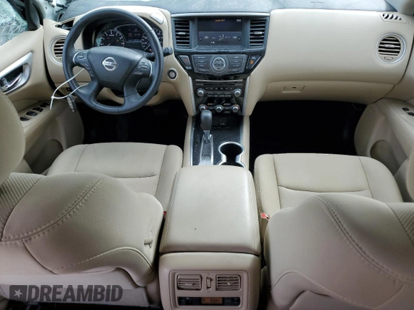 2020 Nissan Pathfinder SV with VIN 5N1DR2BN3LC623039, listed as a Copart auction lot 58054035 with 35,798 mi miles and Salvage title. Bid and sale history available at DreamBid. Image 8.