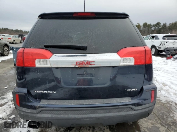2017 GMC Terrain SLE with VIN 2GKFLSEK6H6194189, listed as a Copart auction lot 86559474 with 83,869 mi miles and Salvage Title. Bid and sale history available at DreamBid. Image 6.