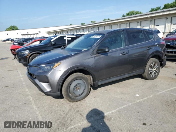 2018 Toyota RAV4 LE with VIN JTMBFREV5JJ736492, listed as a Copart auction lot 63794335 with 97,374 mi miles and Clean title. Bid and sale history available at DreamBid. Image 1.