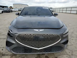 2022 Genesis G70 2.0T with VIN KMTG34TA3NU099626, listed as a Copart auction lot 42889194 with 24,212 mi miles. Bid and sale history available at carsss.com. Image 5.