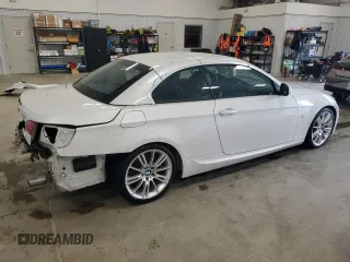 2013 BMW 3 Series 335i with VIN WBADX7C54DJ589502, listed as a Copart auction lot 51968185 with 63,541 mi miles and Salvage Title. Bid and sale history available at DreamBid. Image 3.