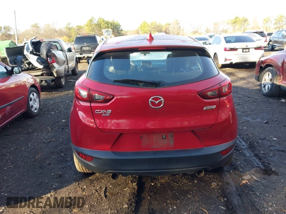 2017 Mazda CX-3 Grand Touring with VIN JM1DKFD77H0165528, listed as a IAAI auction lot 40942595 with 89,648 mi miles. Bid and sale history available at carsss.com. Image 16.