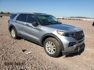 2021 Ford Explorer with VIN 1FMSK7BH7MGA72210, listed as a Copart auction lot 59494505 with 54,769 mi miles and Salvage title. Bid and sale history available at DreamBid. Image 4.