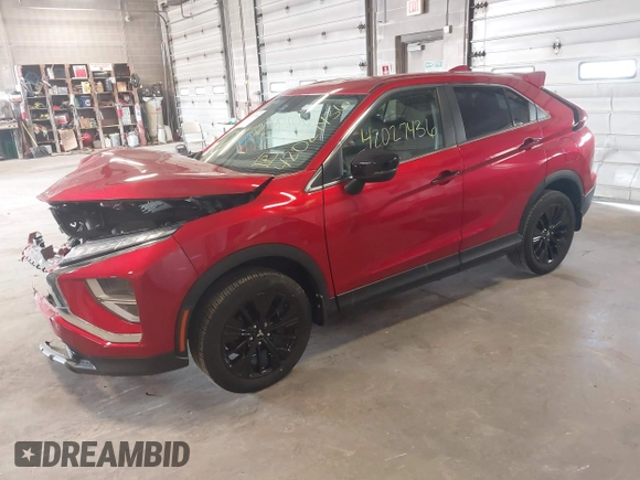 2022 Mitsubishi Eclipse Cross LE with VIN JA4ATVAA3NZ042272, listed as a IAAI auction lot 42027436 with 14,418 mi miles and . Bid and sale history available at DreamBid. Image 2.