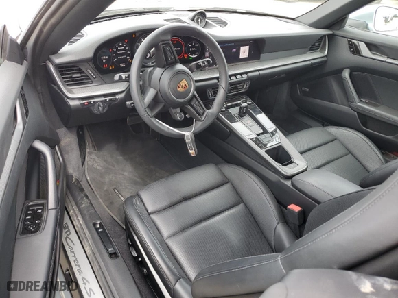 2020 Porsche 911 Carrera S with VIN WP0CB2A96LS263554, listed as a Copart auction lot 52013384 with 8,702 mi miles. Bid and sale history available at carsss.com. Image 8.