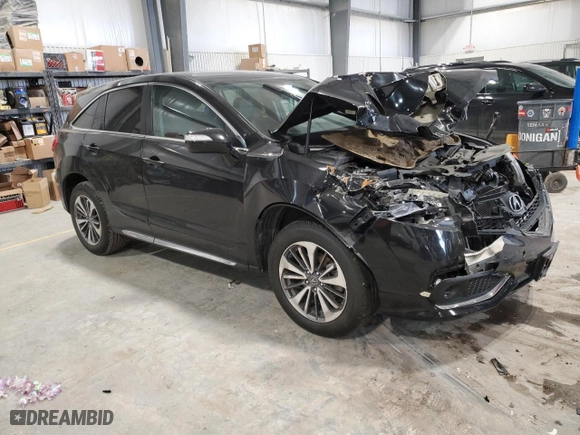 2017 Acura RDX w/Advance Pkg with VIN 5J8TB3H73HL015338, listed as a Copart auction lot 41452465 with 86,907 mi miles and Salvage Title. Bid and sale history available at carsss.com. Image 4.