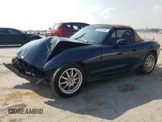 2000 Mazda MX-5 Miata with VIN JM1NB3535Y0141923, listed as a Copart auction lot 59676545 with 136,389 mi miles and Clean title. Bid and sale history available at DreamBid. Image 1.
