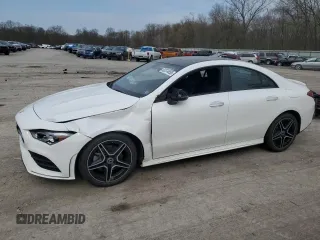 2023 Mercedes-Benz CLA 250 z VIN W1K5J4HB9PN353209, wystawiony jako Copart lot #53374955 z przebiegiem 18 479 mil mil oraz Szkoda całkowita • Salvage title. Historia ofert i sprzedaży dostępna na DreamBid. Obrazek 1.