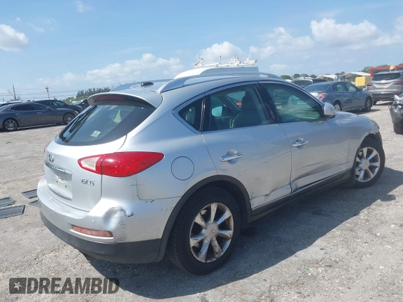 2008 Infiniti EX Journey with VIN JNKAJ09F28M356140, listed as a IAAI auction lot 41795364 with 176,592 mi miles and . Bid and sale history available at DreamBid. Image 4.