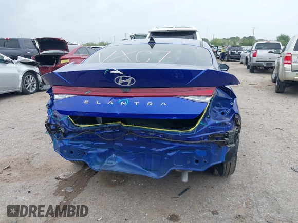 2024 Hyundai Elantra SEL with VIN KMHLS4DGXRU820304, listed as a IAAI auction lot 41895332 with 5,414 mi miles and . Bid and sale history available at DreamBid. Image 17.