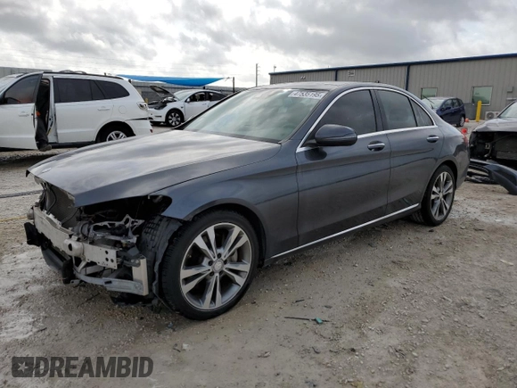 2016 Mercedes-Benz C 300 z VIN WDDWF4JB7GR144432, wystawiony jako Copart lot #47535195 z przebiegiem 81 052 mil mil oraz Szkoda całkowita • Salvage title. Historia ofert i sprzedaży dostępna na DreamBid. Obrazek 1.