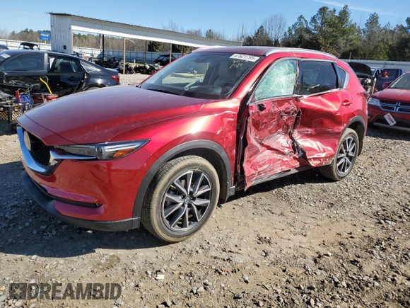 2017 Mazda CX-5 Grand Touring with VIN JM3KFADL0H0193271, listed as a Copart auction lot 47621795 with 32,398 mi miles and Salvage Title. Bid and sale history available at carsss.com. Image 1.