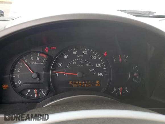 2006 Nissan Titan XE with VIN 1N6AA06B96N543317, listed as a Copart auction lot 55826275 with 236,264 mi miles and Salvage title. Bid and sale history available at DreamBid. Image 9.