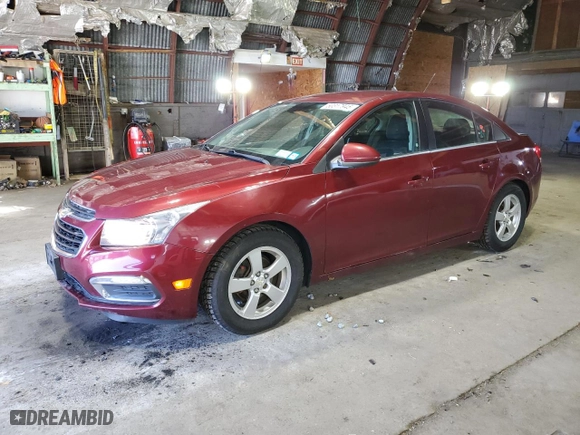 2016 Chevrolet Cruze Limited LT with VIN 1G1PE5SB7G7126930, listed as a Copart auction lot 50317945 with 88,932 mi miles and Salvage Title. Bid and sale history available at carsss.com. Image 1.