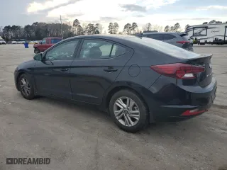 2020 Hyundai Elantra Preferred w/Sun & Safety Package with VIN KMHD84LF5LU100783, listed as a Copart auction lot 41870755 with 59,737 mi miles and Salvage Title. Bid and sale history available at carsss.com. Image 2.
