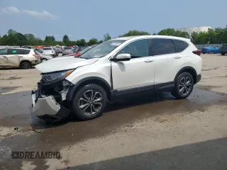 2020 Honda CR-V EX-L z VIN 5J6RW2H84LL029283, wystawiony jako Copart lot #59918555 z przebiegiem 61 553 mil mil oraz Szkoda całkowita • Salvage title. Historia ofert i sprzedaży dostępna na DreamBid. Obrazek 1.