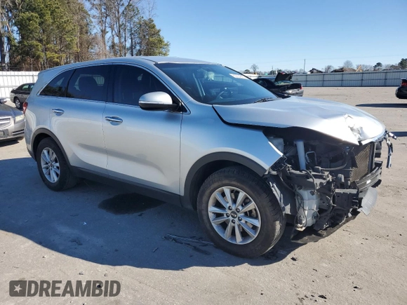 2019 Kia Sorento S V6 with VIN 5XYPG4A56KG511897, listed as a Copart auction lot 89234385 with 179,877 mi miles and Salvage Title. Bid and sale history available at carsss.com. Image 4.