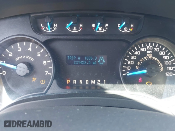 2014 Ford F-150 XL with VIN 1FTEX1CMXEFC92119, listed as a IAAI auction lot 41605366 with 231,453 mi miles and . Bid and sale history available at DreamBid. Image 7.