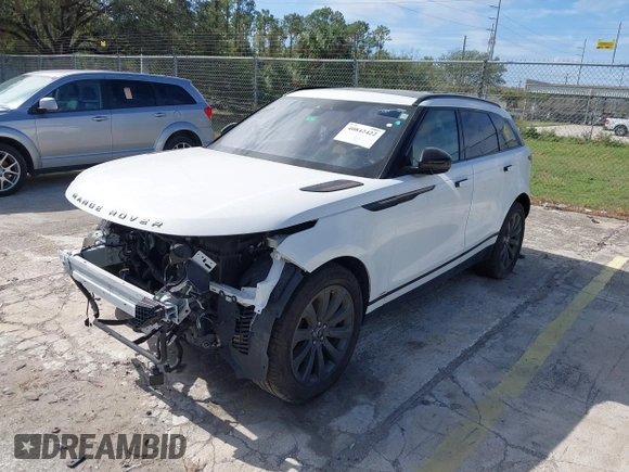 2018 Land Rover Range Rover Velar R-Dynamic SE with VIN SALYL2RV3JA743812, listed as a IAAI auction lot 40842422 with 35,208 mi miles and . Bid and sale history available at DreamBid. Image 18.