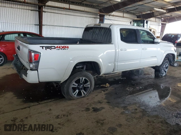 2021 Toyota Tacoma 4WD SR5 with VIN 3TMDZ5BN4MM106693, listed as a Copart auction lot 45278655 with 52,510 mi miles and Salvage Title. Bid and sale history available at carsss.com. Image 3.