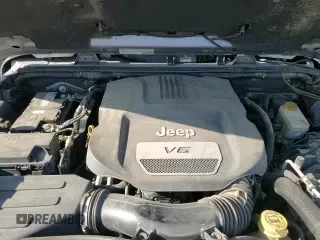 2014 Jeep Wrangler Rubicon with VIN 1C4BJWCG7EL206665, listed as a Copart auction lot 86903384 with 413,442 mi miles and Salvage title. Bid and sale history available at DreamBid. Image 13.