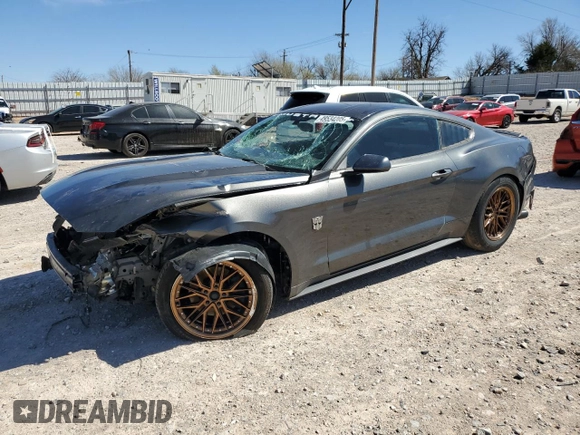 2015 Ford Mustang V6 with VIN 1FA6P8AM2F5329841, listed as a Copart auction lot 49534205 with 137,188 mi miles and Salvage title. Bid and sale history available at DreamBid. Image 1.
