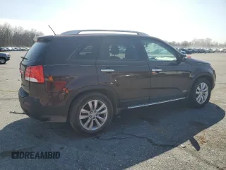 2011 Kia Sorento EX with VIN 5XYKUDA29BG156829, listed as a Copart auction lot 48613735 with 189,206 mi miles and Salvage Title. Bid and sale history available at carsss.com. Image 3.